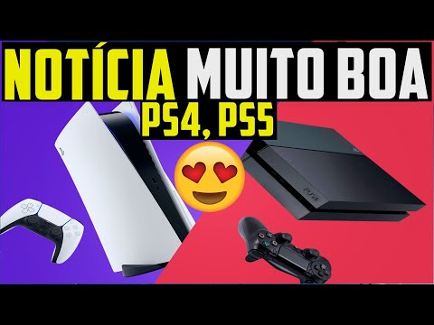 NOTÍCIA Muito BOA Para TODOS DONOS de PS4, PS5!