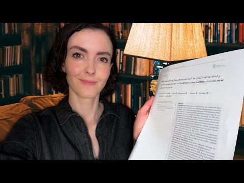 Reading My Research to Put You to Sleep (Again) 💤 | insomnia sleep aid | calm reading