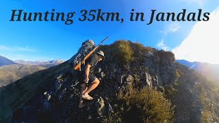 35km Deer Hunting in Flip Flops | 2000m vert over 4 days catch n cook