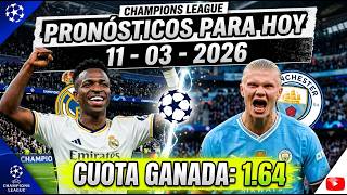 ¡PRONOSTICOS DEPORTIVOS DE HOY!🎯 FULL NBA + CHAMPIONS FREE PICKS 11/03/2026 #NBA #indianwells