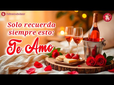 🌹 Para Ti, Mi Amor, Este Hermoso Mensaje 💝 ¡Te Amo Muchísimo! Nunca Lo Olvides