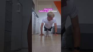 Tag 96 der Liegestütz Challenge Pro 100 Follower 1 Liegestütze #fitness #comedy