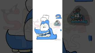 redesigning Dudes Number Lore (part 2) #animation #numberlore #ibispaintx #speedpaint #art