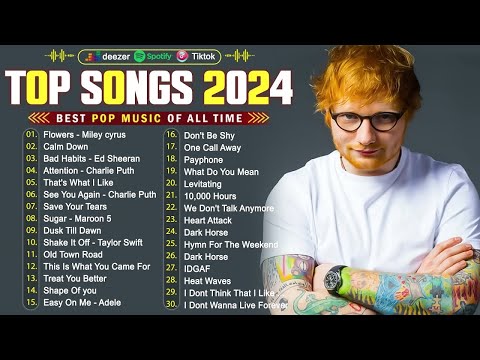 Música Pop En Inglés 2025 🎧Ed Sheeran, Bruno Mars, Dua Lipa, Adele, Maroon 5, Rihanna, The Weeknd