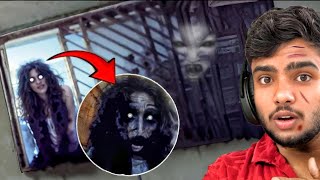 Real Ghost Caught On Camera 😨 || React on Horror Video's || Mohit tayal