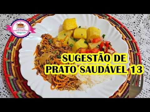 SUGESTÃO DE PRATO SAUDÁVEL 13 | RECEITA COM REPOLHO E CENOURA | COMIDINHA CASEIRA FÁCIL