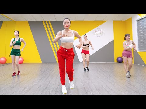 AEROBIC DANCE | Flat Belly Challenge | Exercises to Get Slim Belly Fat + Tiny Waist