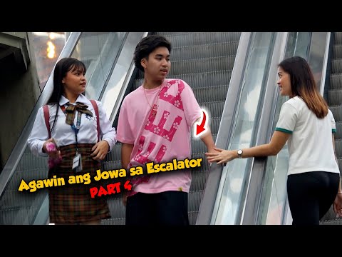 Agawin ang Jowa ng Iba sa Escalator Prank "Muntik na Mag Hiwalay" Part 4