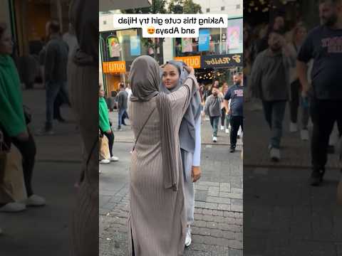 هي البنت قررت تلبس حجاب لأول مرة !!! صدمة