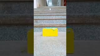 Mr Egg the singer falls down