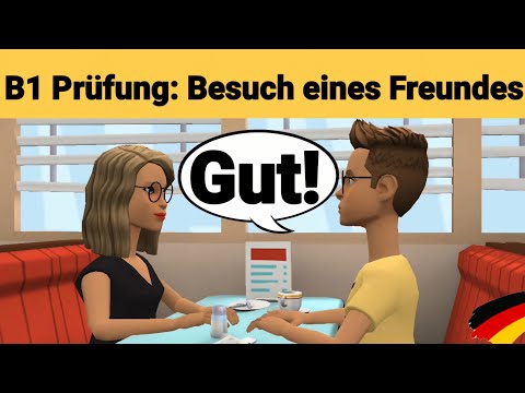 Mündliche Prüfung Deutsch B1 | Gemeinsam etwas planen/Dialog |sprechen Teil 3: Freund