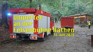 Unwetter Rathen Juli 2026