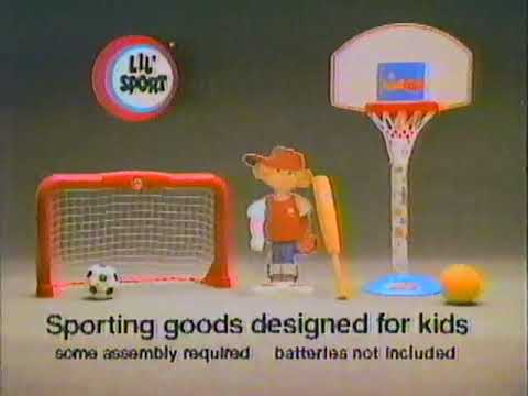 1987 Lil' Sports Ohio Arts Toy Commercial