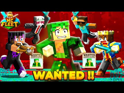 How I Become MOST WANTED PLAYER In mcFleet😱