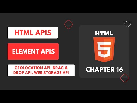 HTML APIs Explained | A Beginner's Guide to HTML