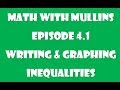 Understanding Inequalities and Graphing
