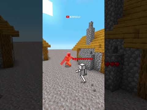 MINECRAFT, But The World Is Gravel 🔥! #shorts #minecraft