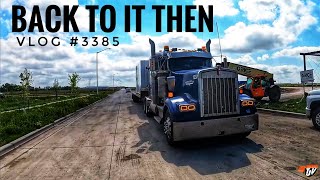 BACK TO IT THEN! | My Trucking Life | Vlog #3385