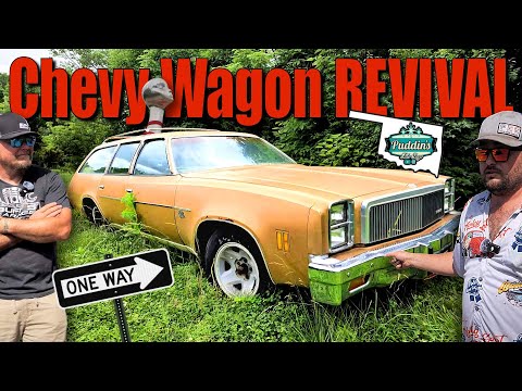 Chevy Wagon REVIVAL! Will It Drive 500 Miles? One-Way Ticket to @PuddinsFabShop