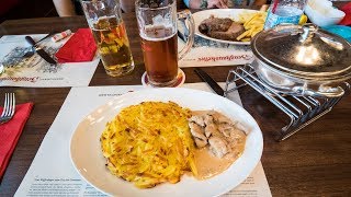 Swiss Food at Zeughauskeller - Most Legendary Restaurant in Zurich, Switzerland
