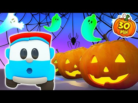 Fêtons HALLOWEEN avec Léo le camion et ses amis, les voitures 🎃 Dessin animé pour enfants