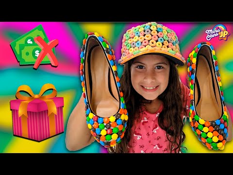 Maria Clara abre uma lojinha de sapatos doces 🍬 Sweet shoe salesman