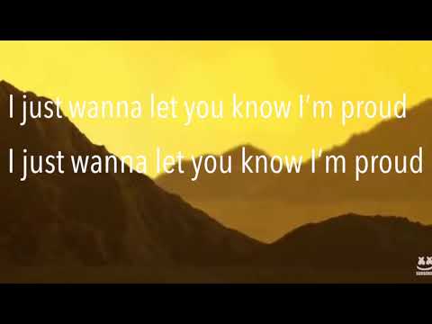 Marshmello -Proud (lyrics)