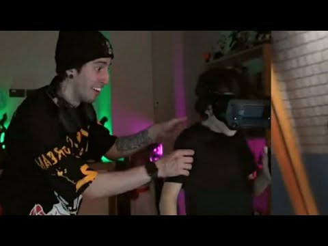 Thiago se golpea con las VR