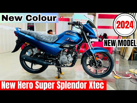 Finally Launch 2024 Hero Super Splendor Xtec 125 Detailed Review | Price | New Changes | Features🔥