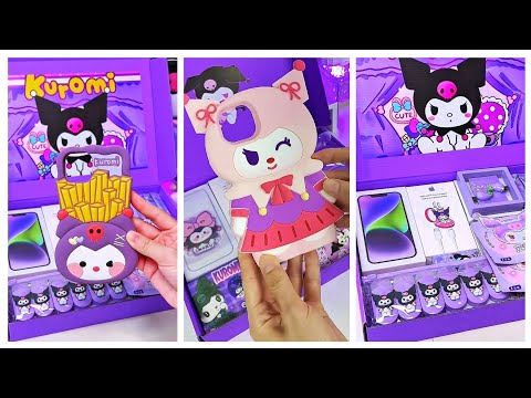 Pack Kuromi iPhone gift box orders 💜💜Kuromi stuff haul   #cindyasmr