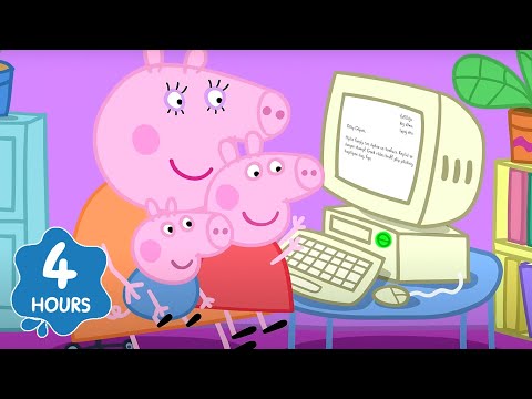 Peppa Pig Uses a Computer! | Cartoons for Kids | Full Episode | Peppa Pig Tales