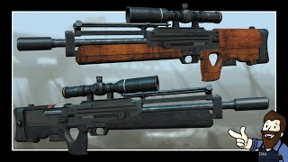 Bullpup Sniper Rifle - Walther WA2000 Animation Preview - Fallout 4 Mod