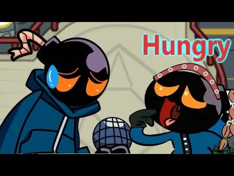 FNF Character Test - Little Whitty is Hungry - Friday Night Funkin Full Animation Among us
