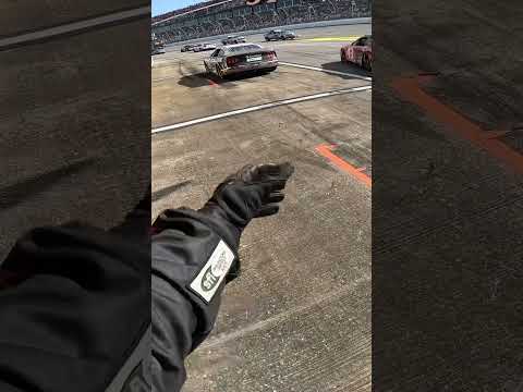 NEAR collision on pit road 😳