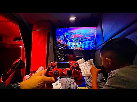 Luxury Truck Camping With Son