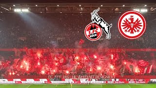 Pyroshow🔥 | 1. Fc Köln : Eintracht Frankfurt | Vlog 14🌴|Stadionvlog⚽️