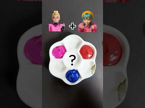 KPop Demon Hunters(part 183⚔️Color Mixing #satisfying #art #colormixing #trending #kpop