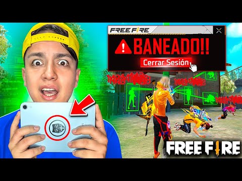 JUEGO FREE FIRE EN IPAD POR PRIMERA VEZ Y ME BANEAN😭!!