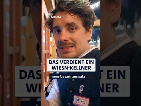Schafft Kevin über 1.000€ pro Tag als Wiesn-Kellner?