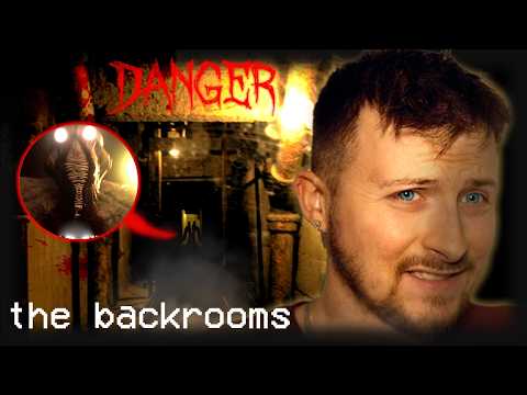 How we nearly died Inside the BACKROOMS  (FOUND FOOTAGE)