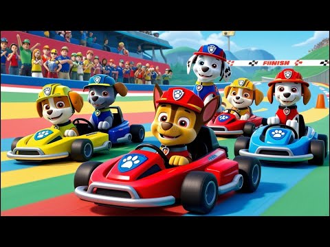 PAW Patrol CHALLENGE ESCAPE ROOM Rescues The Mighty By Becomes F1 Racer! Who Will WIN?!