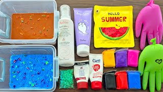 Relaxing Slime Making with Satisfying Clay and Makeup