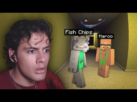 Matías, Fish Chips y Haroo en los Nuevos BACKROOMS - "Minecraft Found Footage"