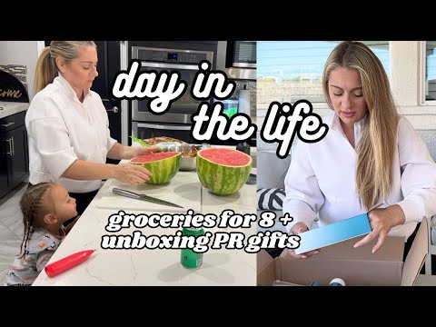 Busy mom of 6 day in the life + Costco haul for my family of 8