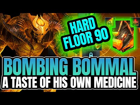 Floor 90 Dreadhorn Bommal Team for Hard Doom Tower I Raid Shadow Legends
