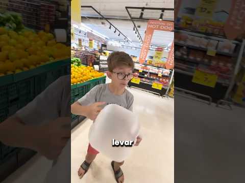 Ele fez isso no mercado #shorts