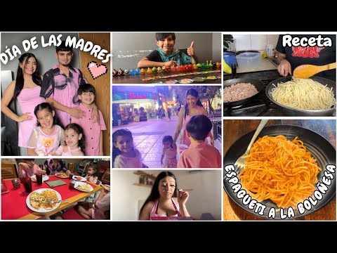 ASÍ ME FESTEJARON🥰 / Día de las madres + RECETA FÁCIL DE ESPAGUETI A LA BOLOÑESA