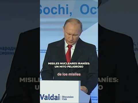 Putin: La salida de EE.UU. del tratado afecta la seguridad global#putin #rusia #presidente #irán