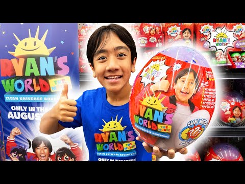 Opening Ryan's World The Movie: Titan Universe Adventure Mystery Egg with Emma and Kate!