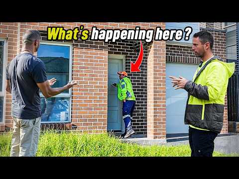 A Neighbour PULLED UP While We Were Mowing an ABANDONED house WITHOUT PERMISSION!